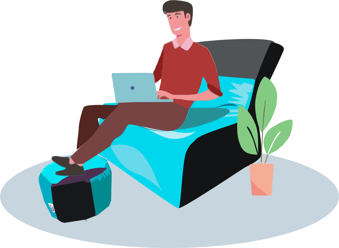 beanbag illustration