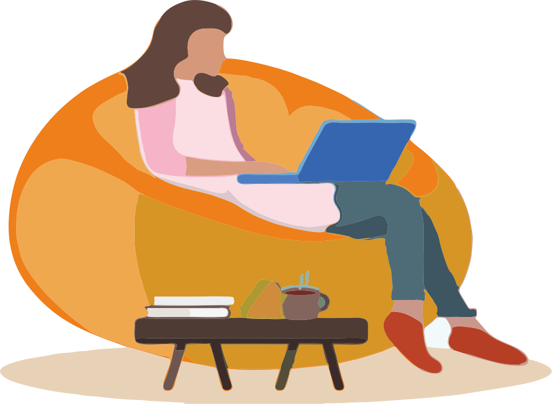 beanbag illustration