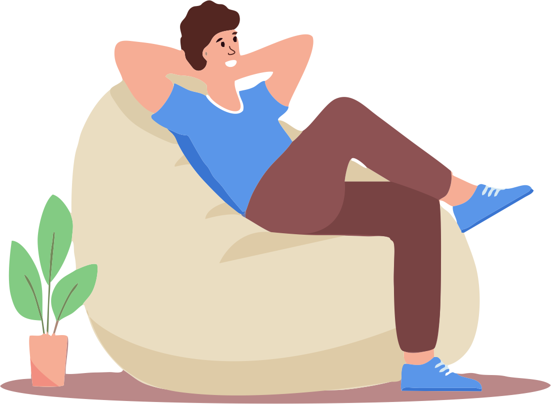 beanbag illustration